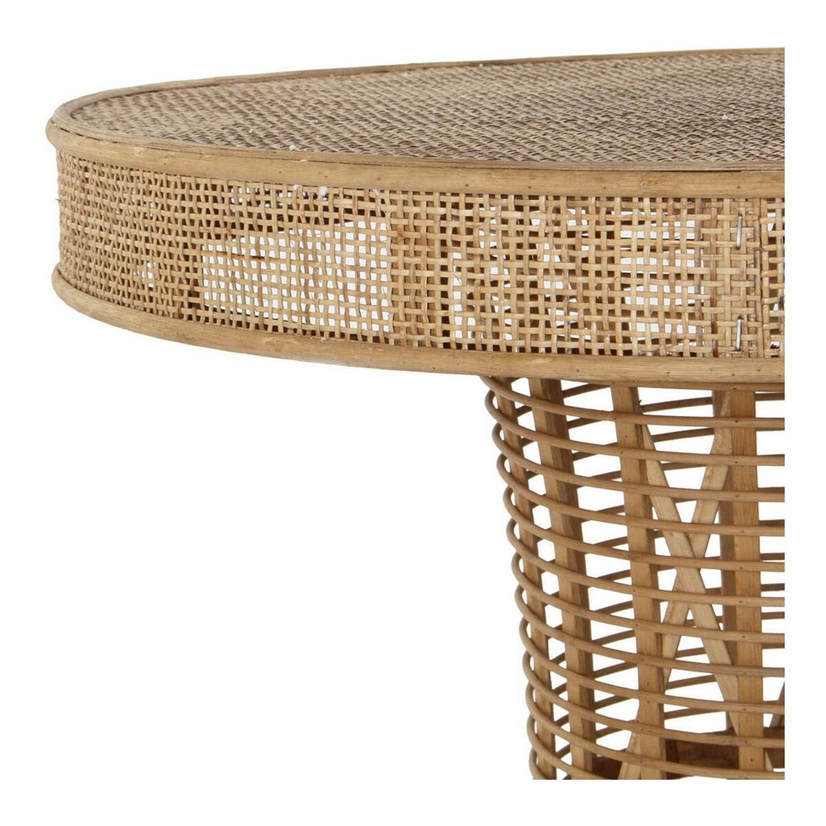 Side Table DKD Home Decor Rattan (61 x 61 x 59 cm)