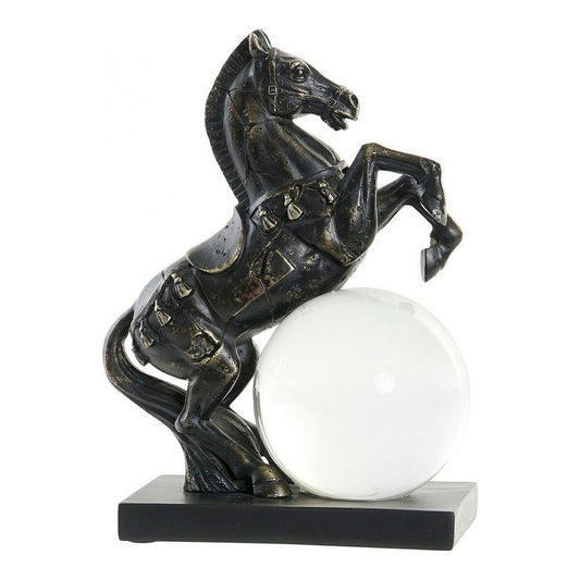 Decorative Figure DKD Home Decor Resin Crystal Horse (20 x 11 x 26 cm)