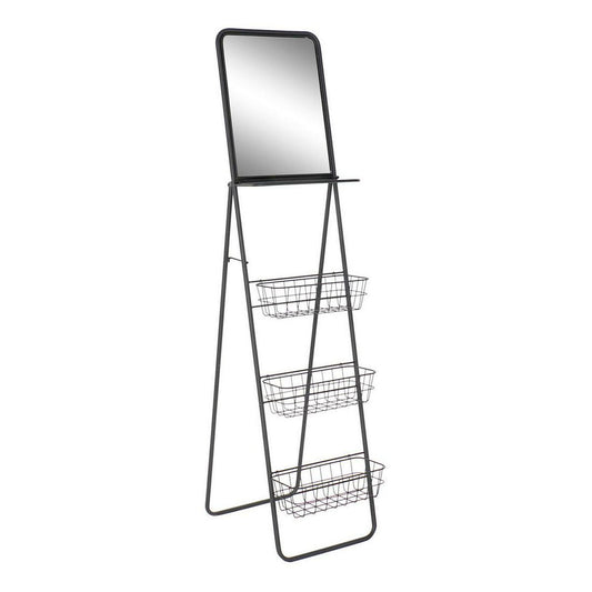 Shelves DKD Home Decor Mirror Iron (41 x 63 x 166 cm)