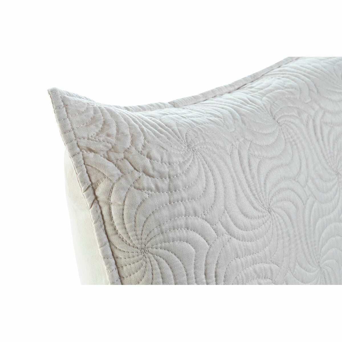 Cushion DKD Home Decor 8424001814480 Waves Beige Polyester Aluminium (60 x 10 x 40 cm)