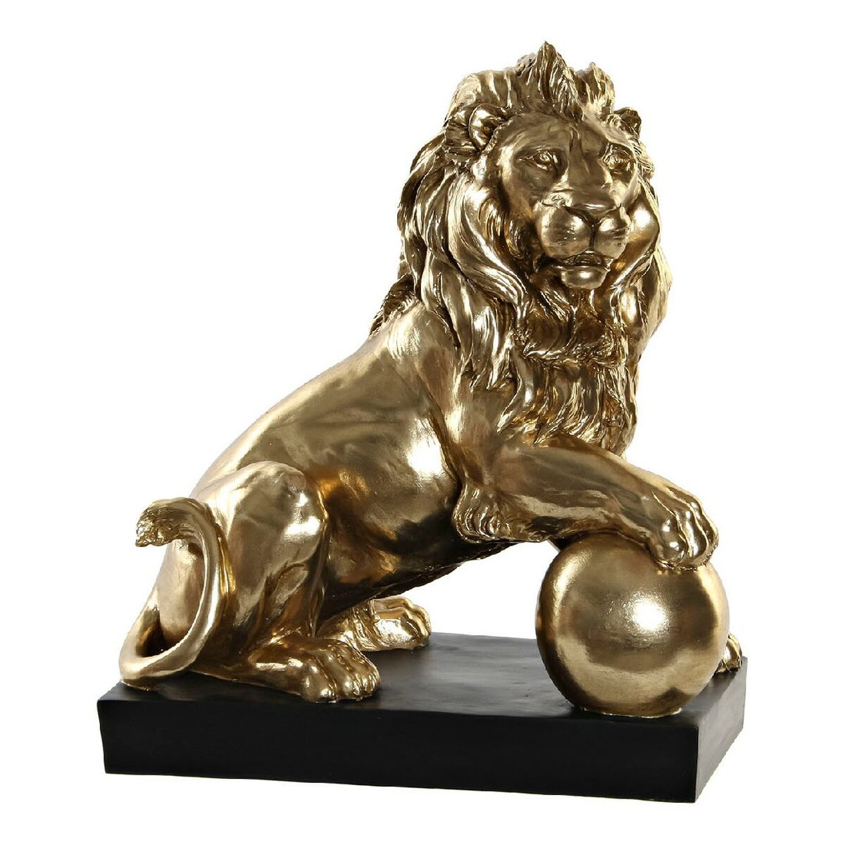 Decorative Figure DKD Home Decor Resin Lion (36 x 24 x 44 cm)