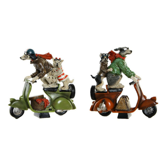 Decorative Figure DKD Home Decor Resin (2 pcs) (23 x 10 x 23 cm)