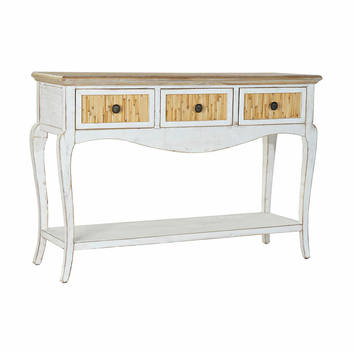 Console DKD Home Decor Fir White (120 x 38 x 83 cm)