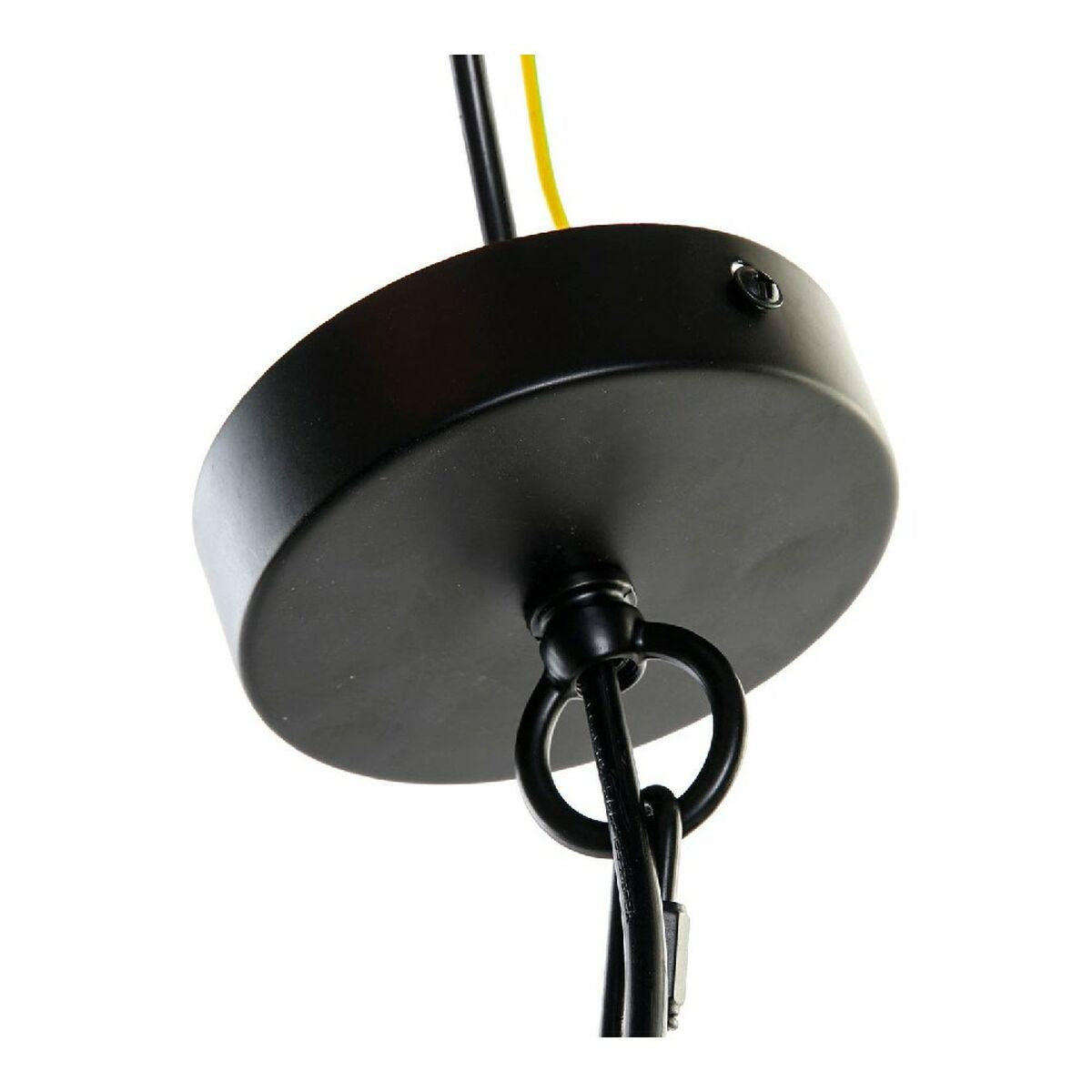 Ceiling Light DKD Home Decor Black Metal 25W 220 V Golden (52 x 52 x 68 cm)