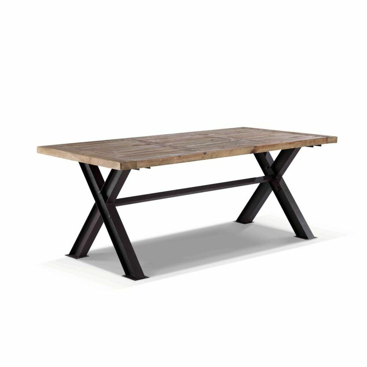 Dining Table DKD Home Decor Wood Metal (200 x 100 x 78 cm)