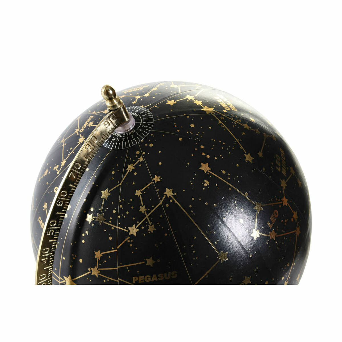 Globe DKD Home Decor PVC Aluminium Mango wood (20 x 20 x 33 cm)