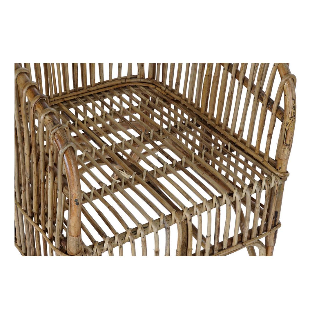 Garden chair DKD Home Decor Rattan (56 x 48 x 82 cm)