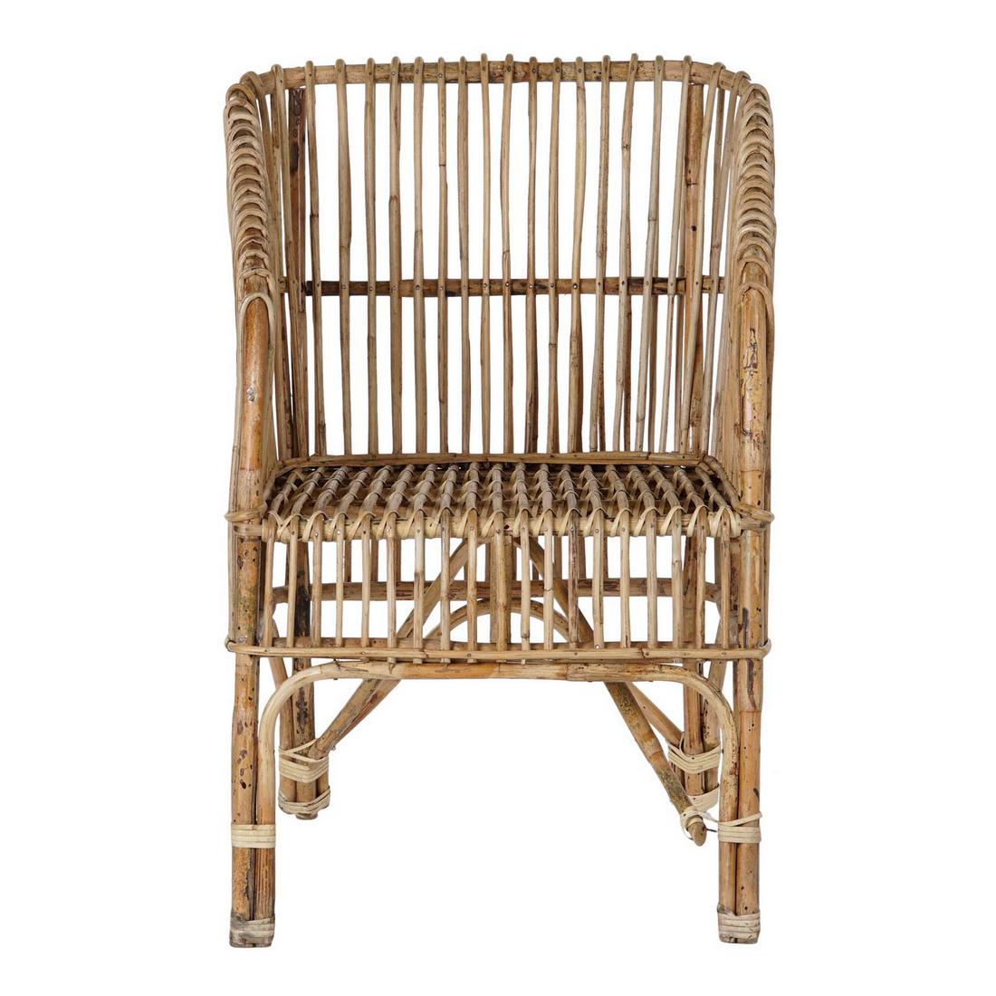 Garden chair DKD Home Decor Rattan (56 x 48 x 82 cm)