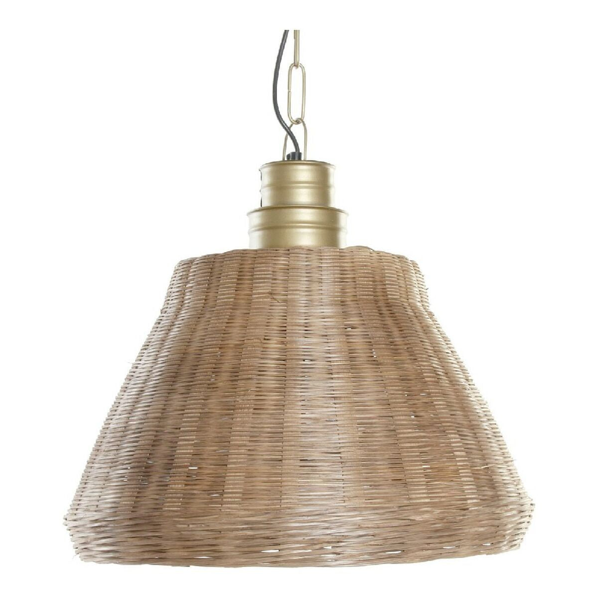 Ceiling Light DKD Home Decor Metal wicker (50 x 50 x 45 cm)