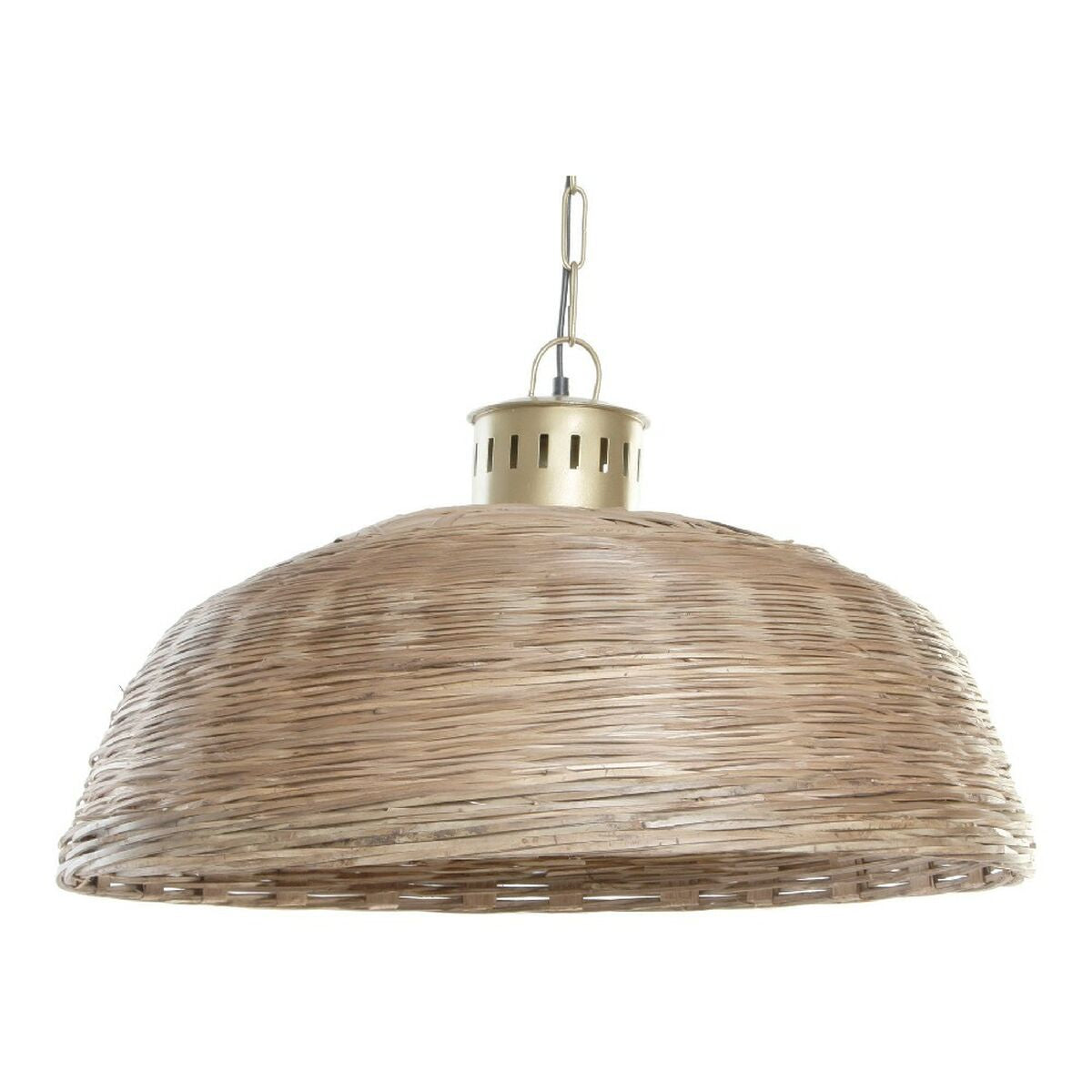 Ceiling Light DKD Home Decor Metal wicker (74 x 74 x 47 cm)