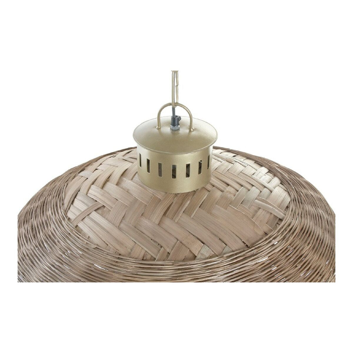 Ceiling Light DKD Home Decor Metal wicker (74 x 74 x 47 cm)