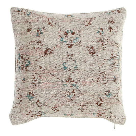 Cushion DKD Home Decor 8424001832378 Beige Brown Polyester Cotton Mint Aluminium Green Light Pink Arab (45 x 12 x 45 cm)