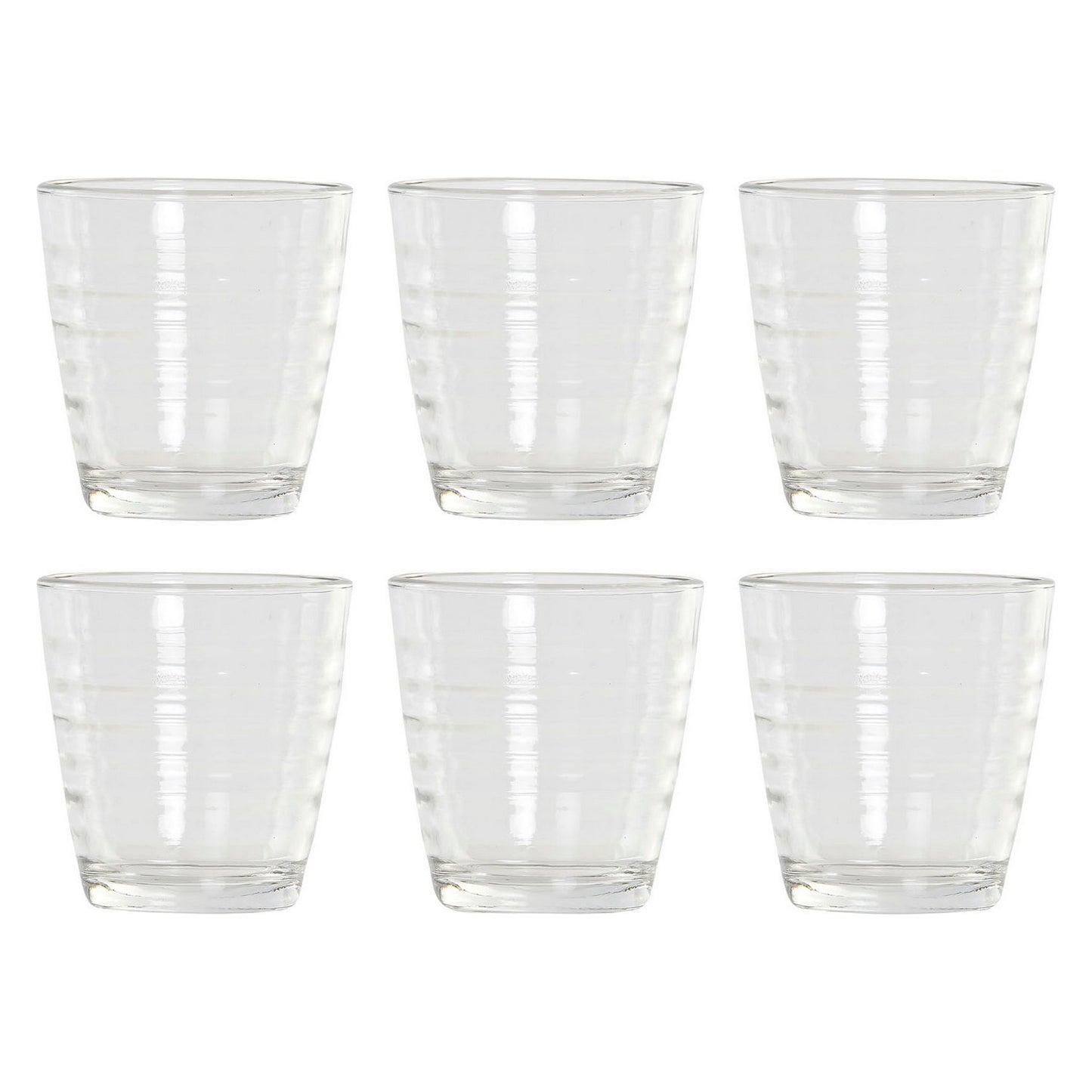 Set of glasses DKD Home Decor Crystal (250 ml) (6 pcs)