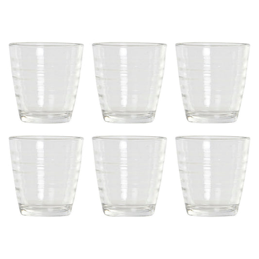 Set of glasses DKD Home Decor Crystal (250 ml) (6 pcs)