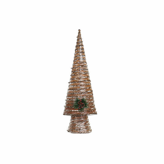 Christmas Tree DKD Home Decor Rattan LED (32 x 18 x 100 cm)