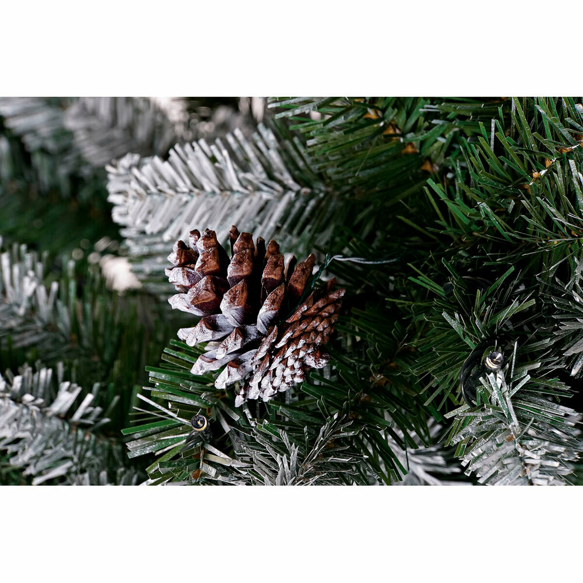 Christmas Tree DKD Home Decor PVC LED Snowfall (100 x 100 x 150 cm)