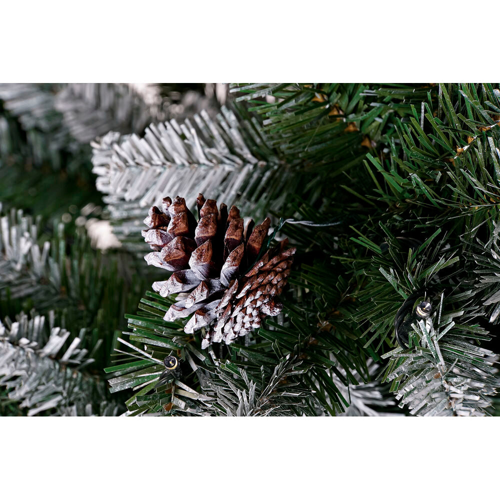 Christmas Tree DKD Home Decor PVC LED Snowfall (125 x 125 x 210 cm)