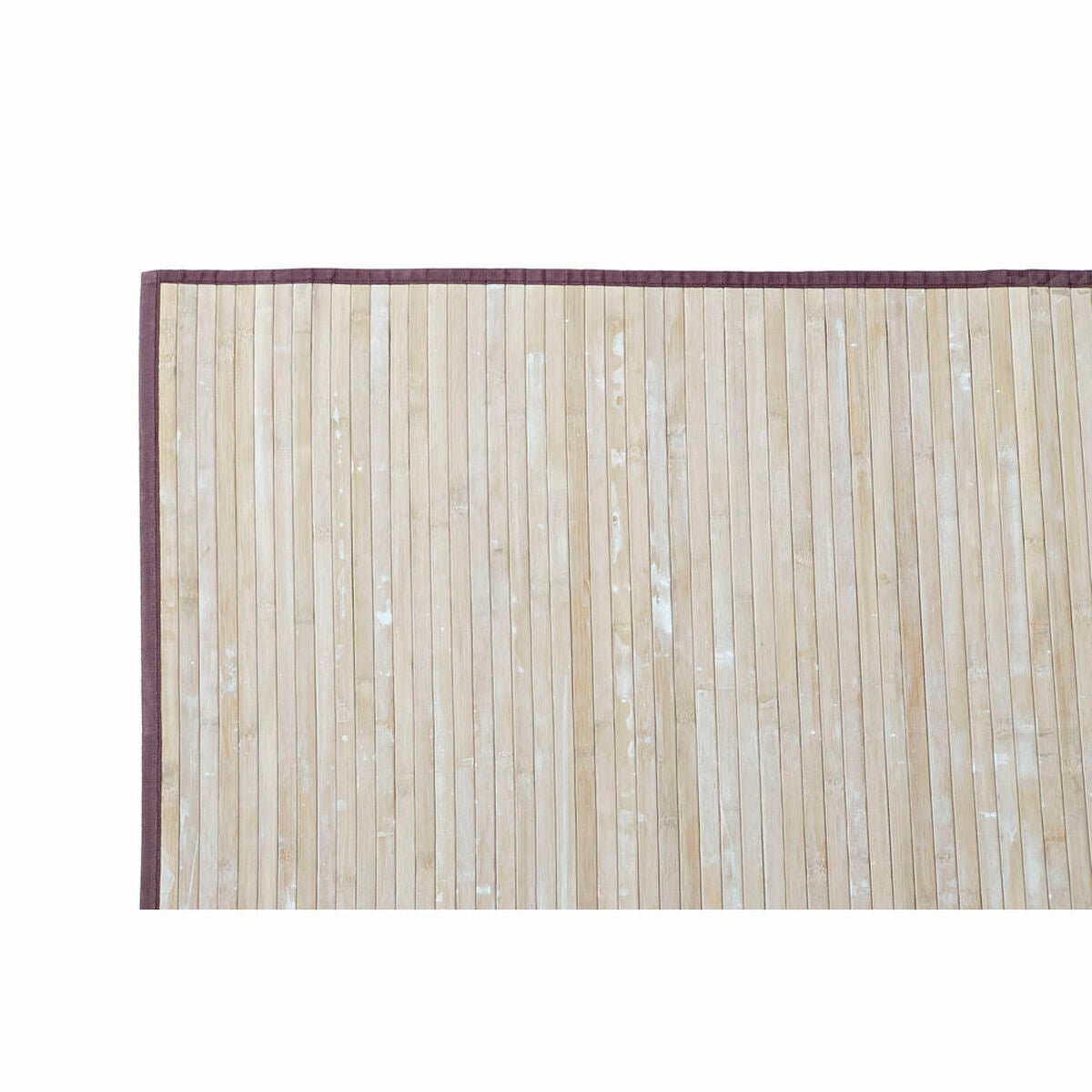 Carpet DKD Home Decor White Light brown Bamboo Worn (200 x 290 x 0,5 cm)