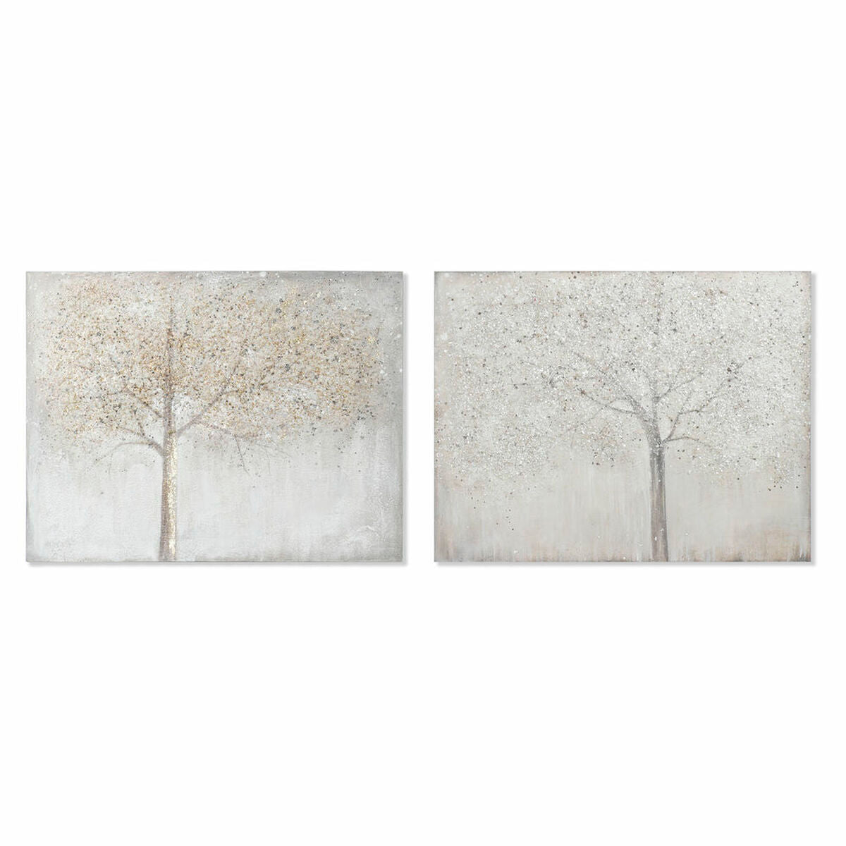 Painting DKD Home Decor Canvas Tree (100 x 3,8 x 80 cm) (2 Units)