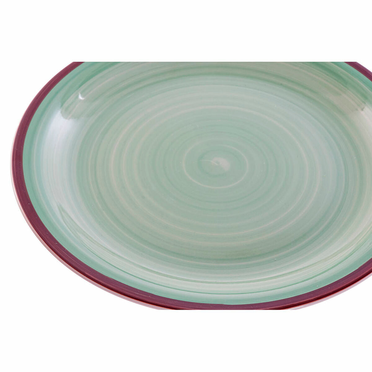 Tableware DKD Home Decor S3025791 Stoneware (26,5 x 26,5 x 3 cm) (21 x 21 x 5,5 cm) (26.5 x 26.5 x 3 cm) (19 x 19 x 3 cm) (18 pc