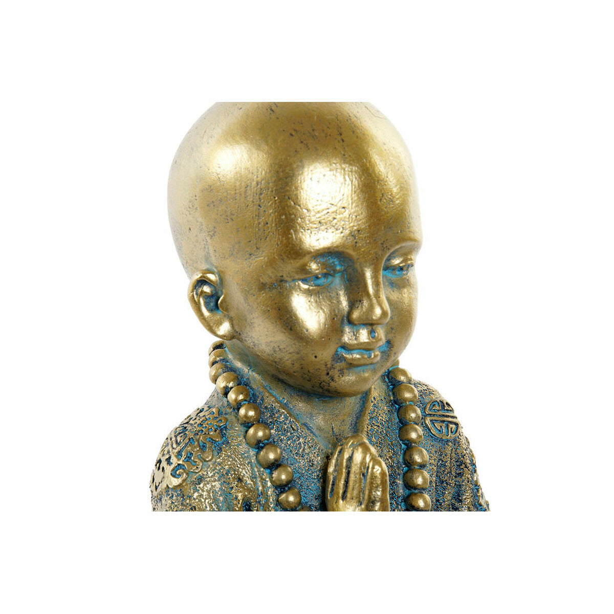 Decorative Figure DKD Home Decor Resin Monk (17 x 13.6 x 21.8 cm)