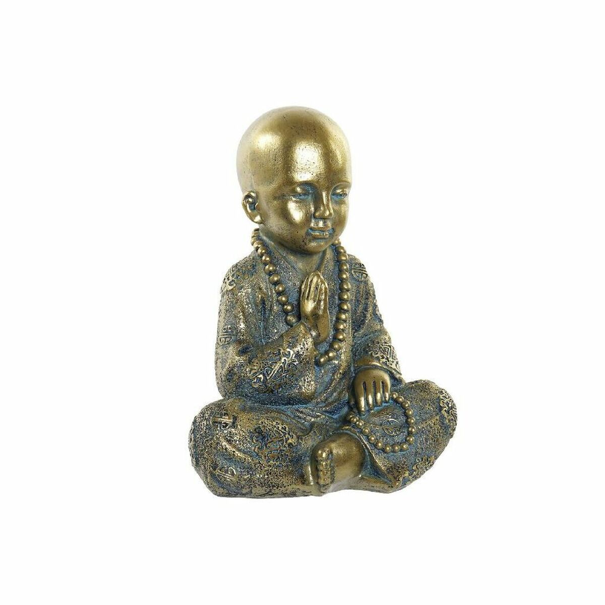 Decorative Figure DKD Home Decor Resin Monk (17 x 13.6 x 21.8 cm)