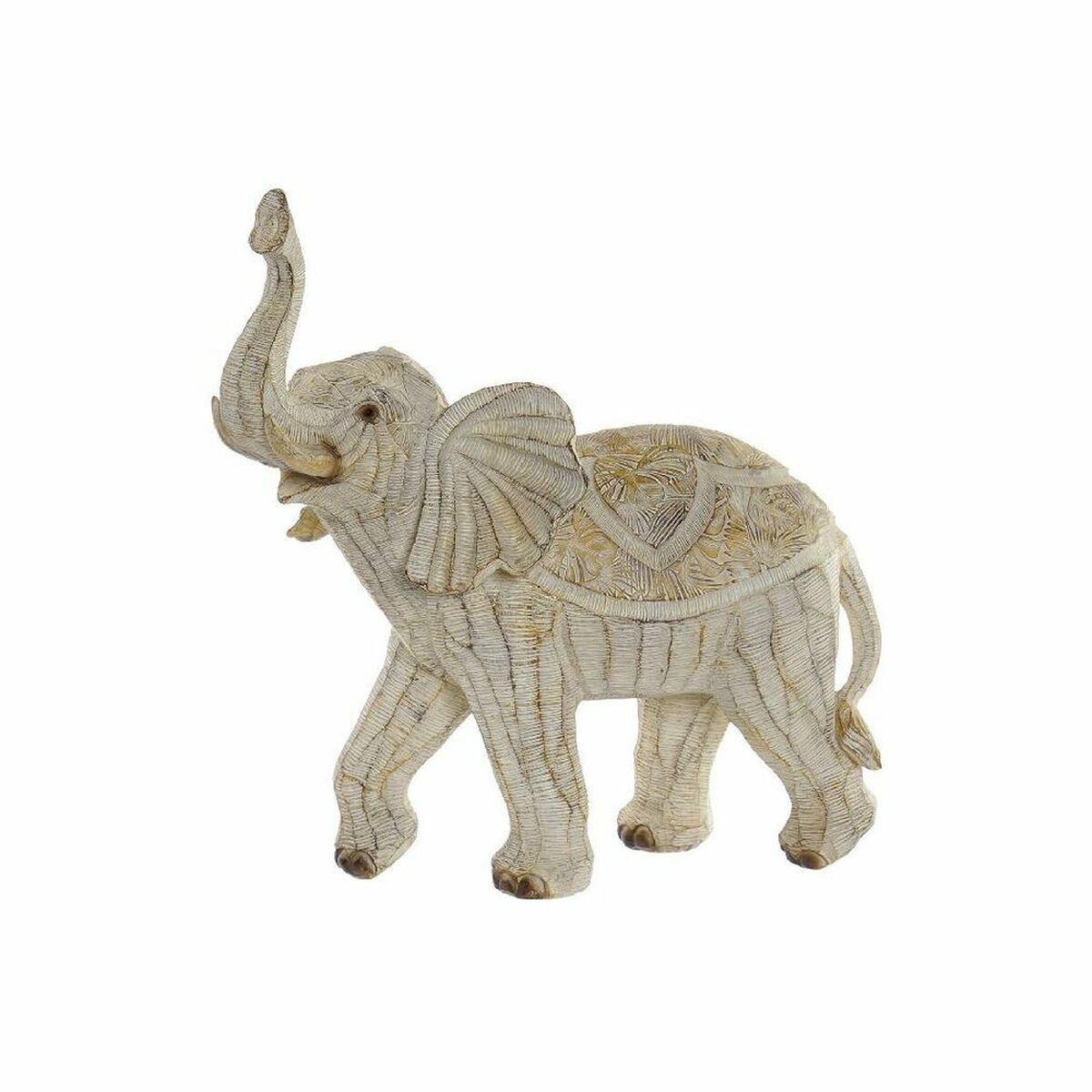 Decorative Figure DKD Home Decor Resin Elephant (33.5 x 17 x 35 cm)