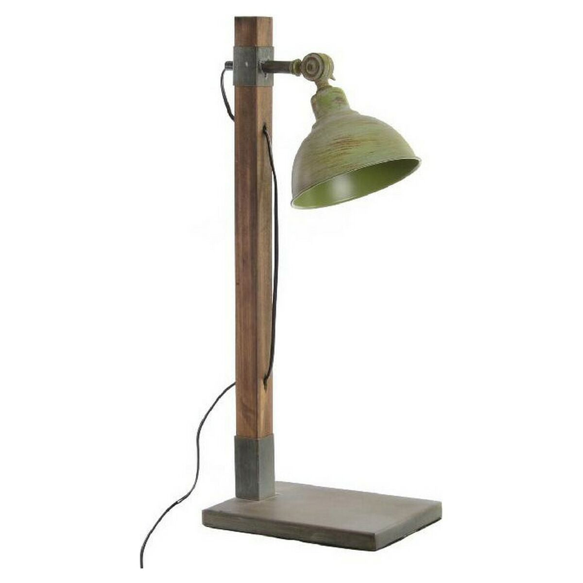 Desk lamp DKD Home Decor Metal Wood (30 x 16 x 63 cm)