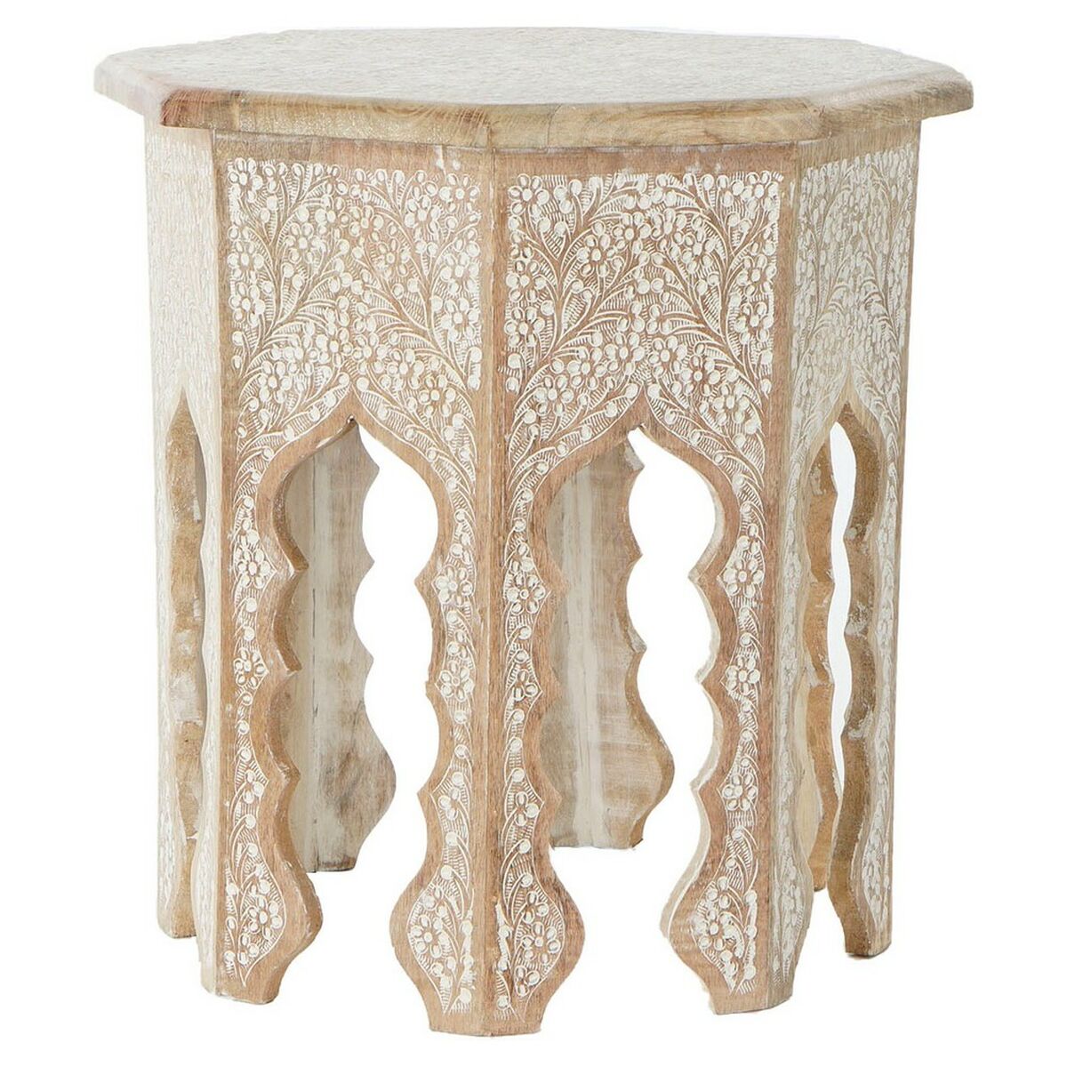 Side table DKD Home Decor Mango wood (49 x 49 x 53.5 cm)
