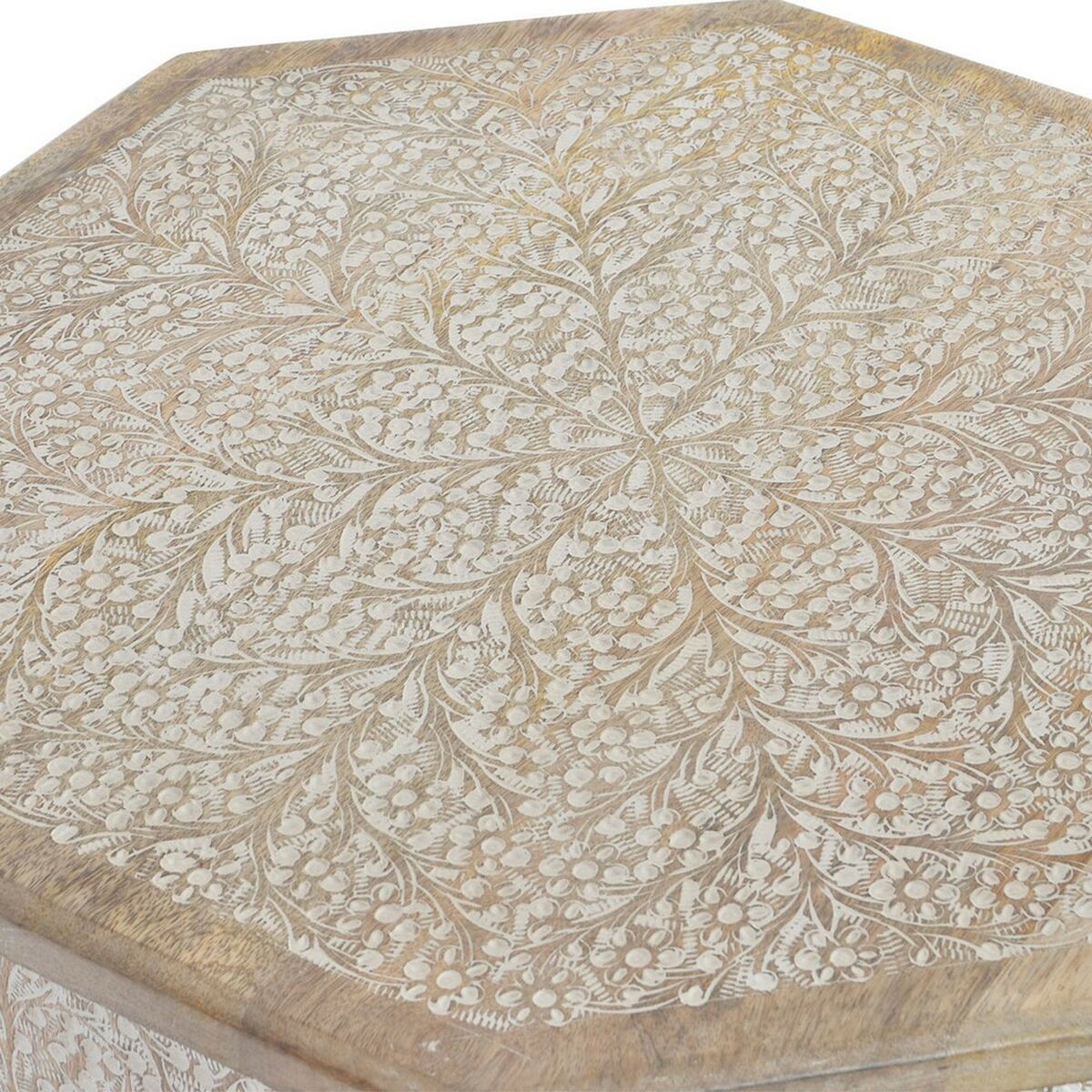 Side table DKD Home Decor Mango wood (49 x 49 x 53.5 cm)