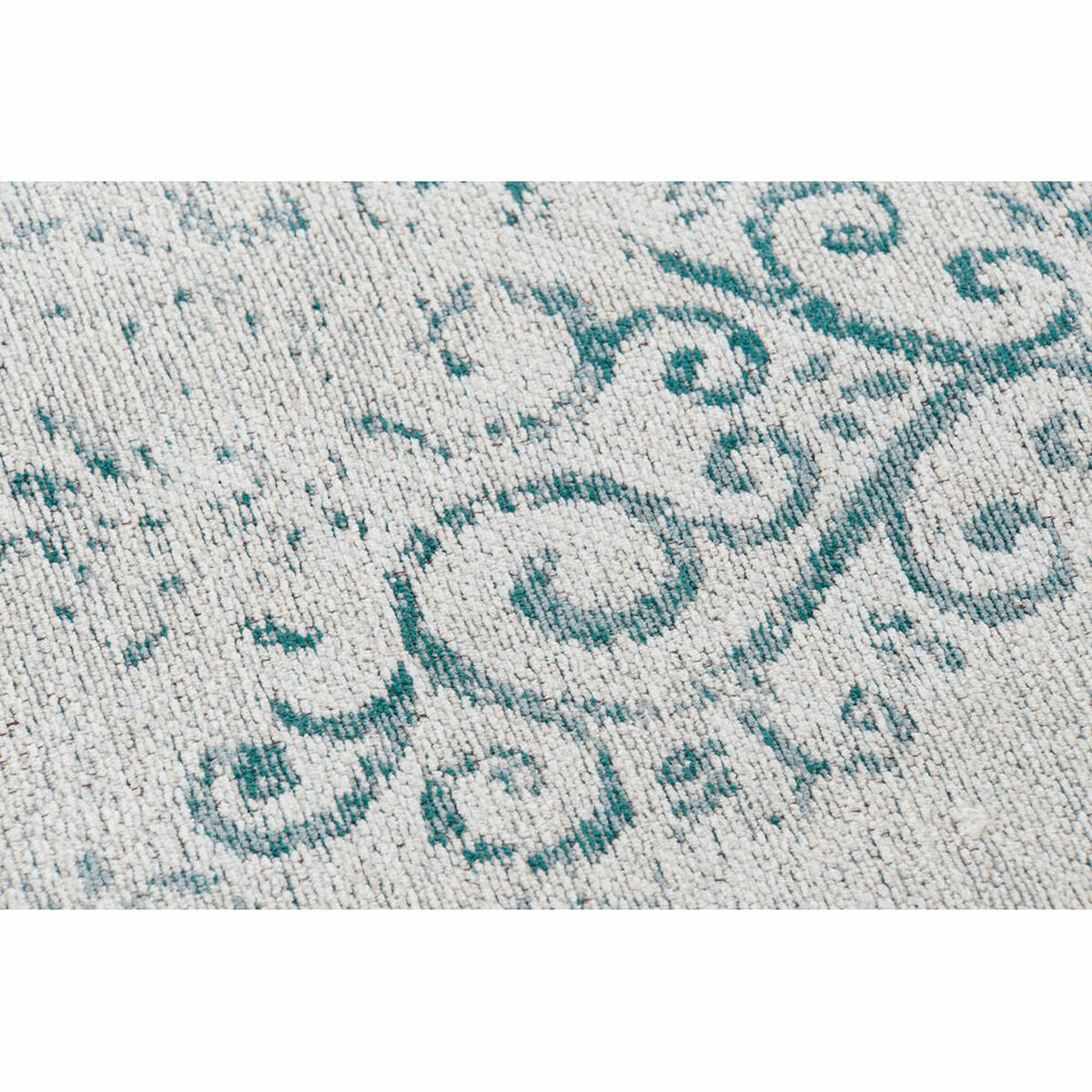 Carpet DKD Home Decor Polyester Cotton Arab (200 x 200 x 1 cm)