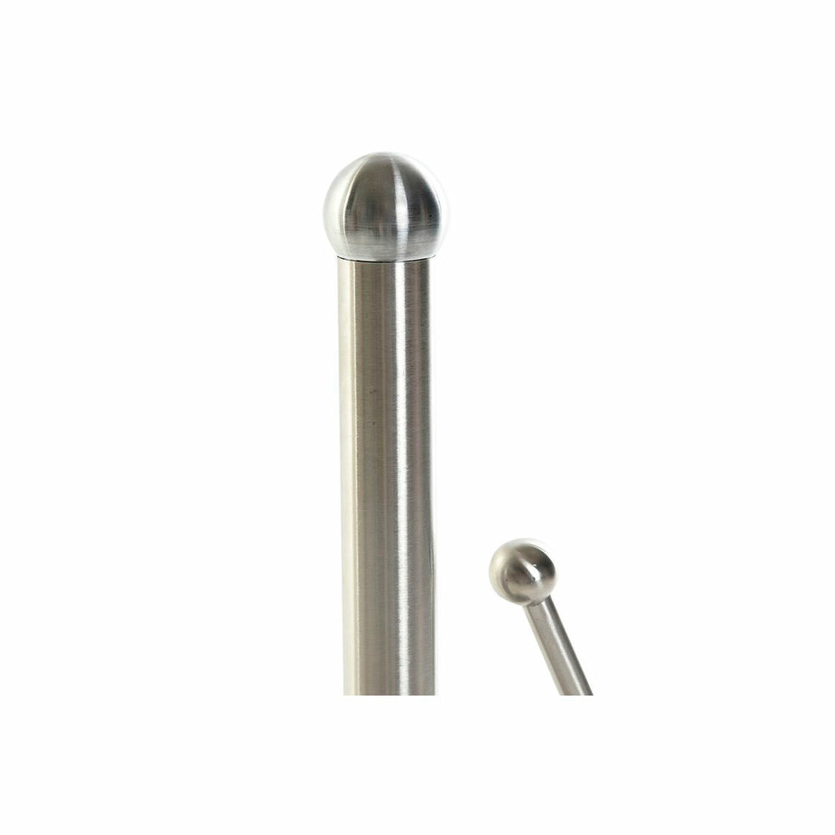 Kitchen Paper holder DKD Home Decor Stainless steel Silver (17 x 17 x 35 cm)