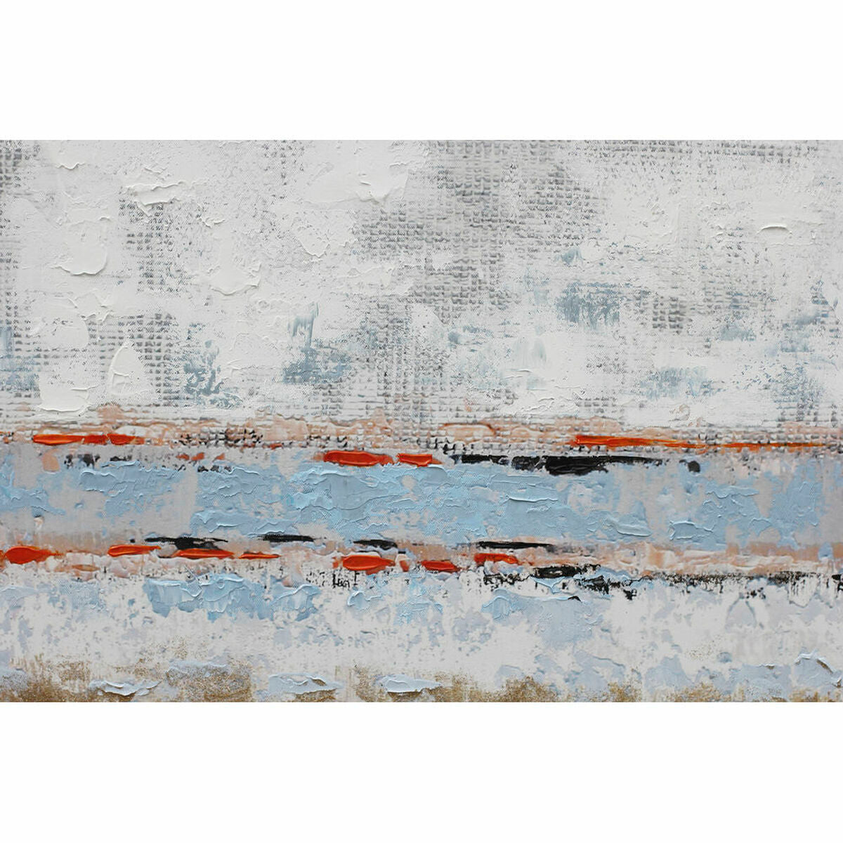 Painting DKD Home Decor Abstract Modern (100 x 2,8 x 100 cm) (2 Units)