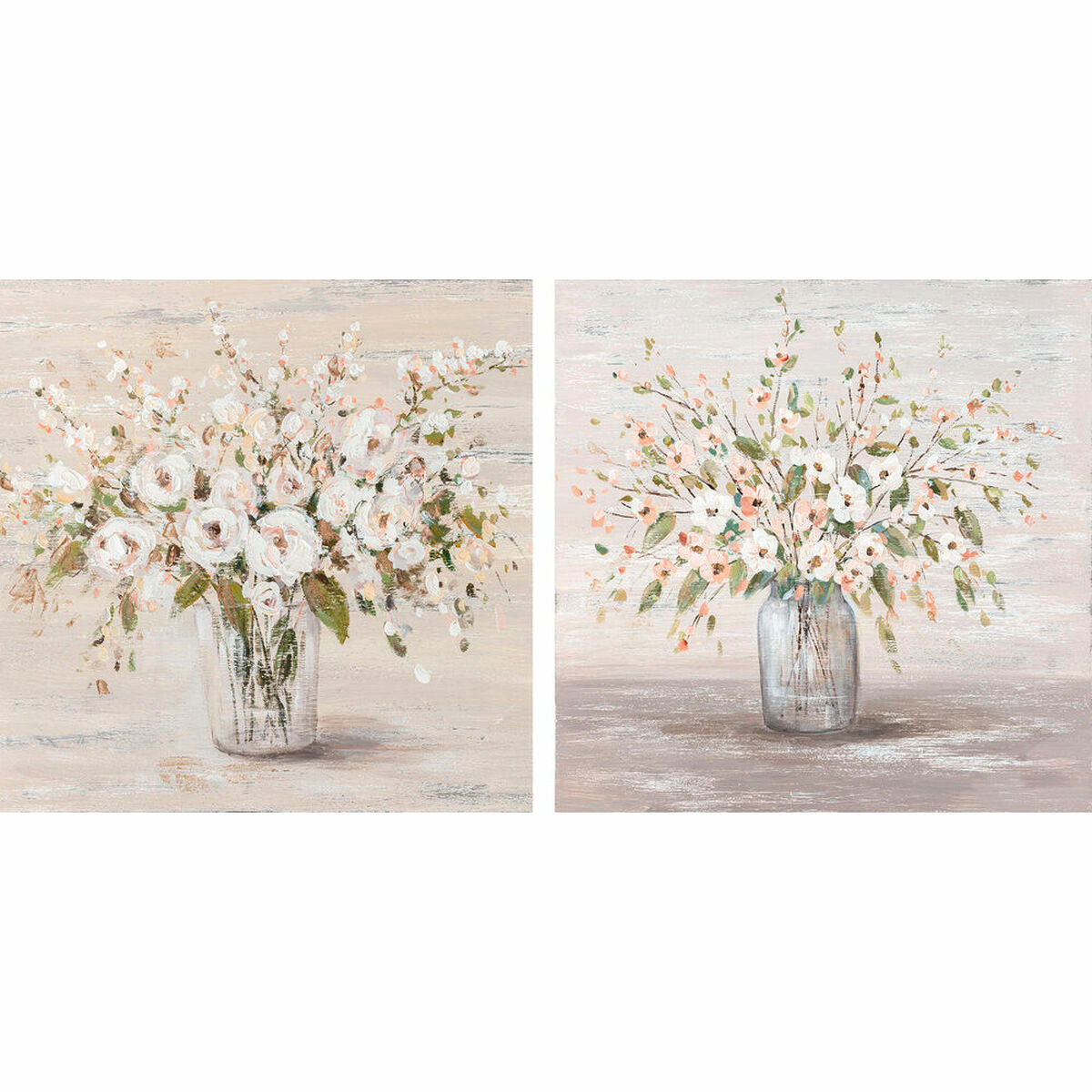 Painting DKD Home Decor Vase (90 x 2,4 x 90 cm) (2 Units)