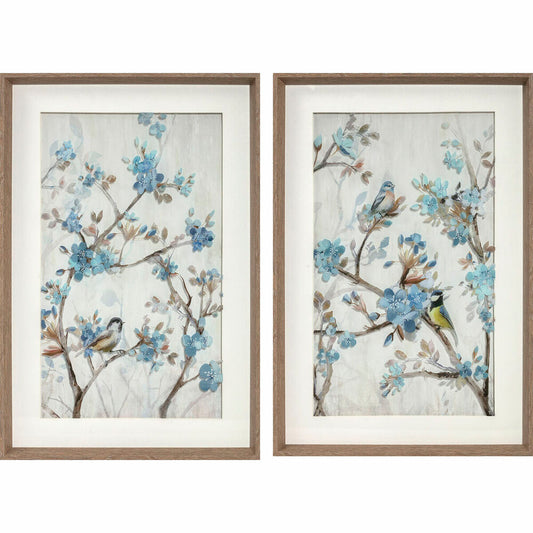 Painting DKD Home Decor Oriental (2 Units) (40 x 2 x 60 cm)