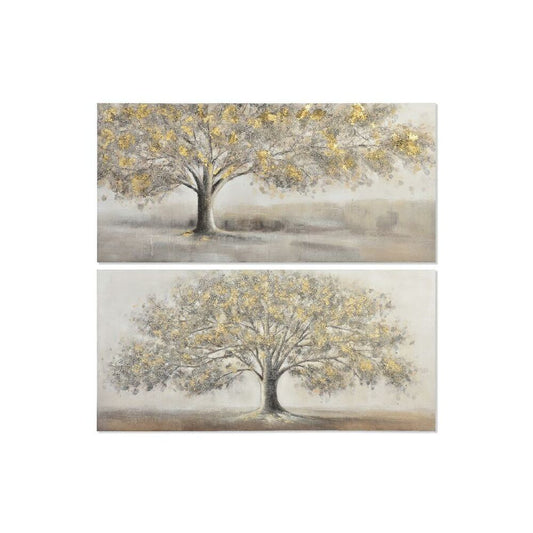 Painting DKD Home Decor Tree (150 x 3,5 x 70 cm) (2 Units)