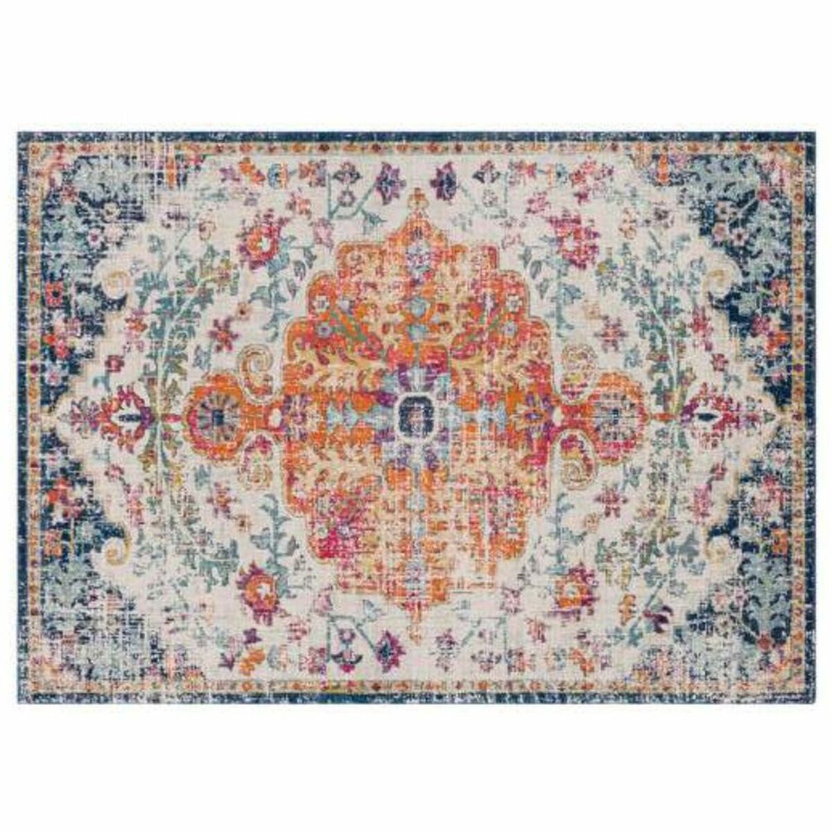 Carpet DKD Home Decor Cotton Arab Chenille (200 x 290 x 1 cm)