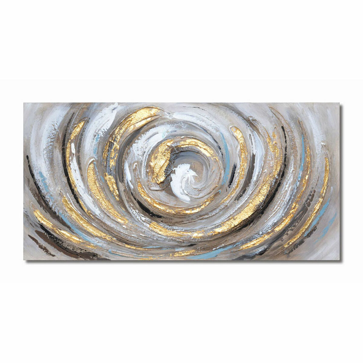 Painting DKD Home Decor S3018257 Abstract Modern (100 x 3 x 50 cm) (2 Units)