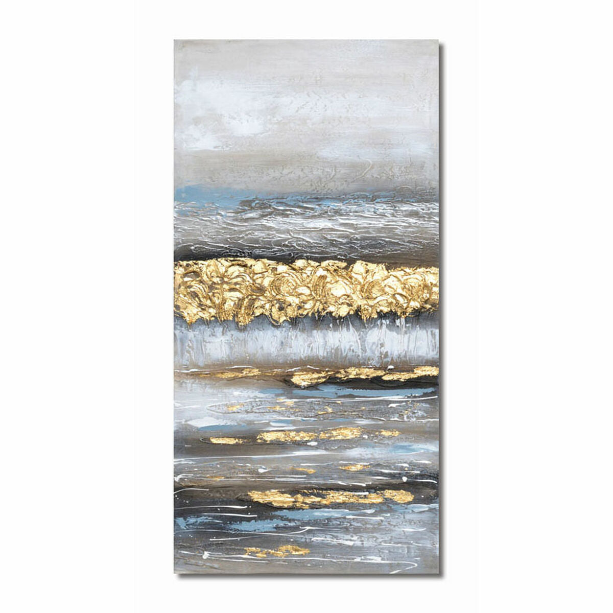 Painting DKD Home Decor S3018260 Abstract Modern (100 x 3 x 50 cm) (2 Units)