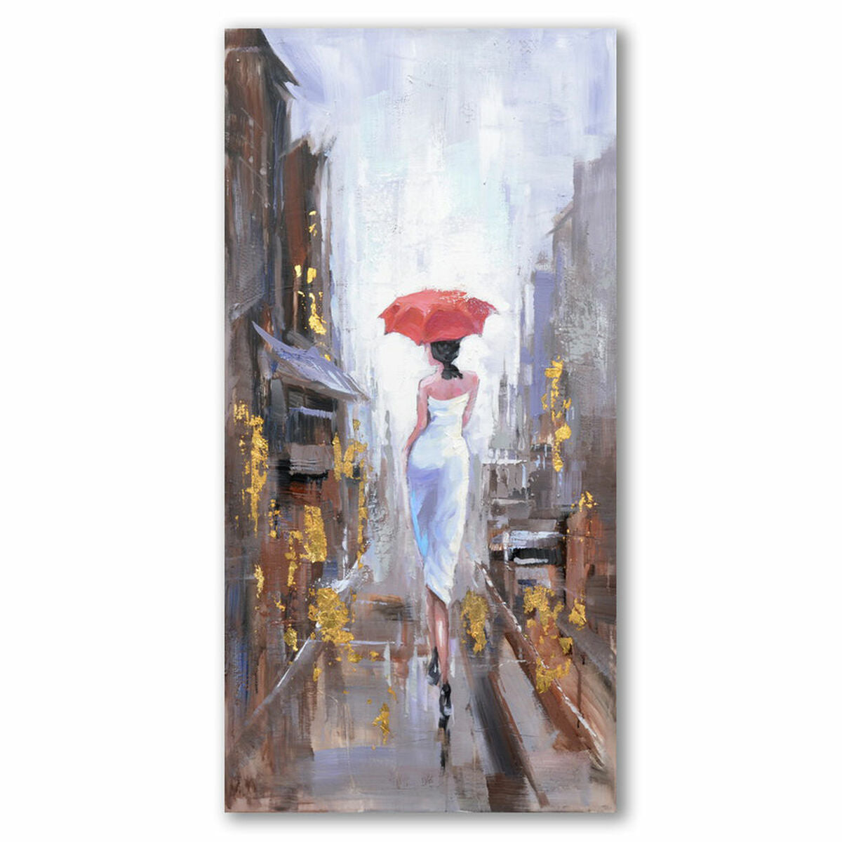 Painting DKD Home Decor S3018296 Umbrella (60 x 3 x 120 cm) (2 Units)