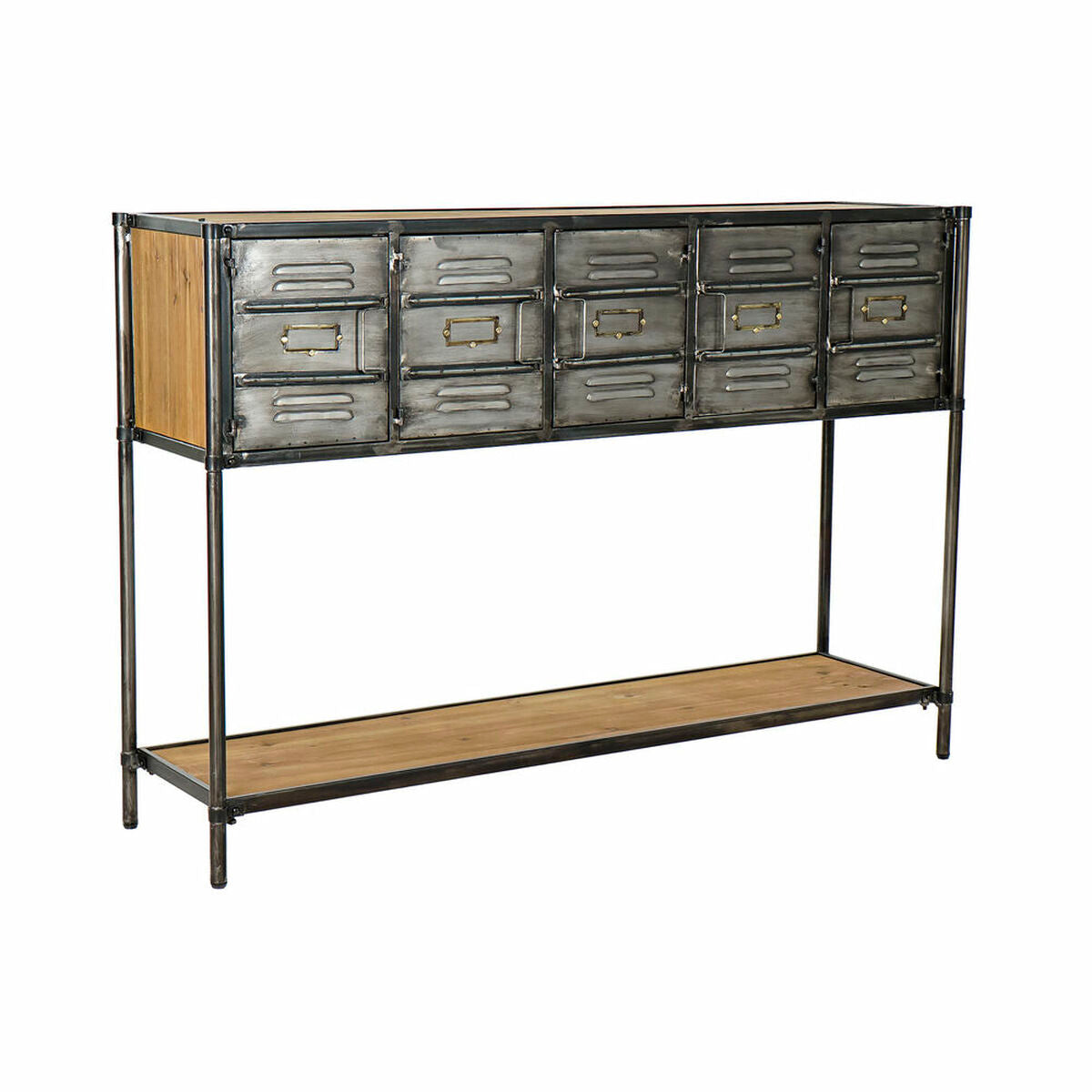 Console DKD Home Decor Fir Metal (129.5 x 34 x 87.5 cm)