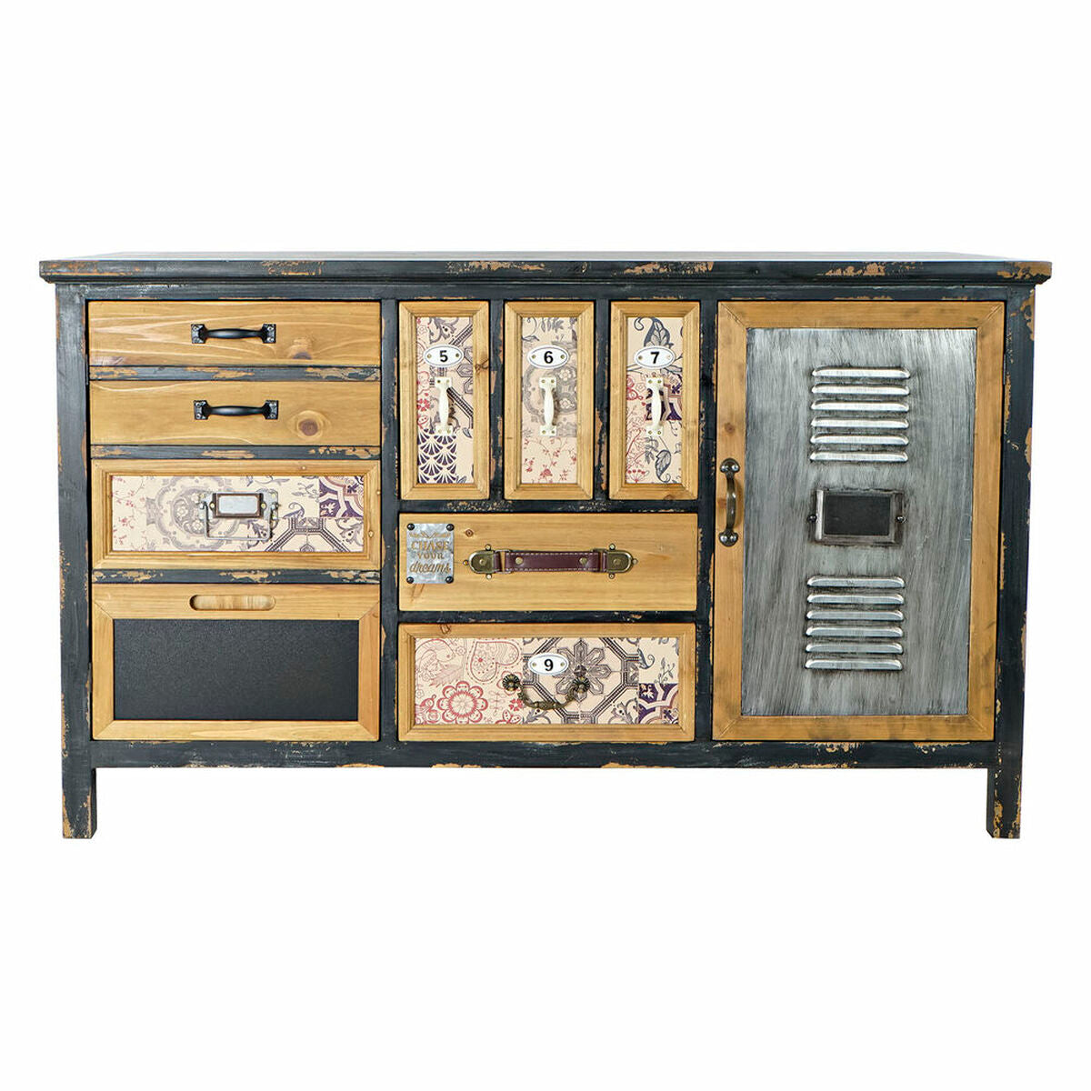 Sideboard DKD Home Decor Fir Metal (120 x 50 x 74 cm)