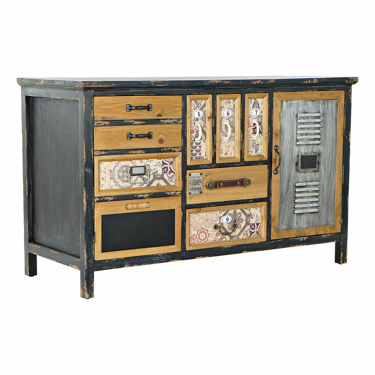 Sideboard DKD Home Decor Fir Metal (120 x 50 x 74 cm)