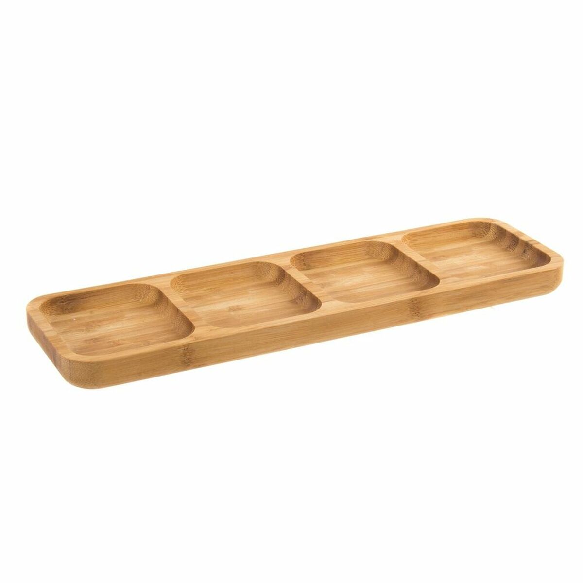 Tray DKD Home Decor Bamboo (33 x 10 x 2 cm)