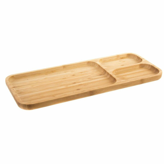 Tray DKD Home Decor Bamboo (39 x 16 x 2 cm)