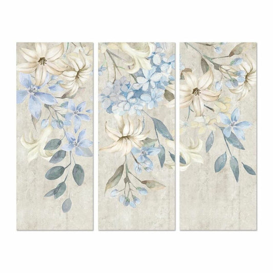 Painting DKD Home Decor Flowers (55 x 3 x 135 cm)