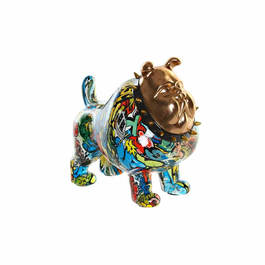 Decorative Figure DKD Home Decor Resin Dog (21 x 15.5 x 20.5 cm)