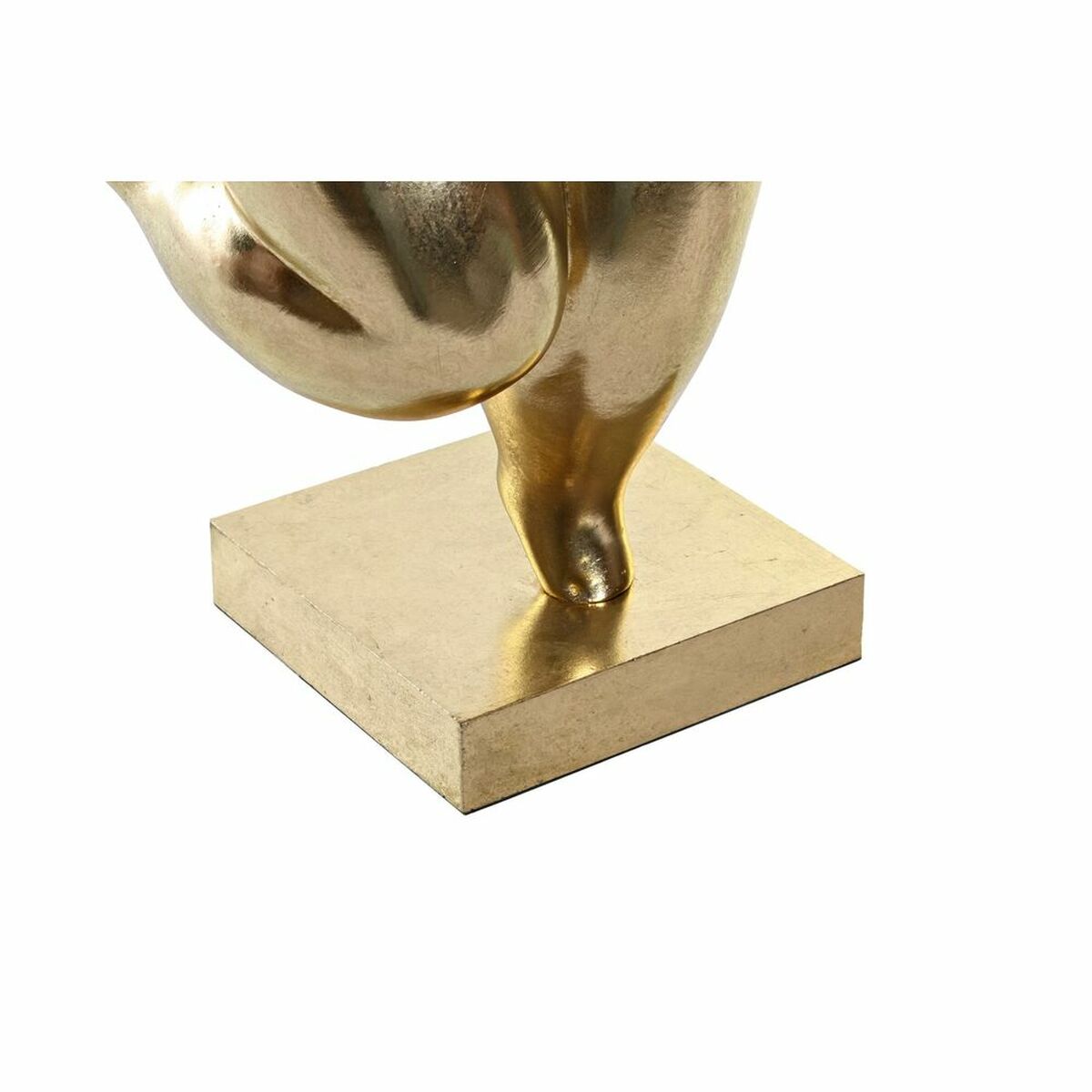 Decorative Figure DKD Home Decor Golden Resin (32.5 x 18.5 x 52.5 cm)