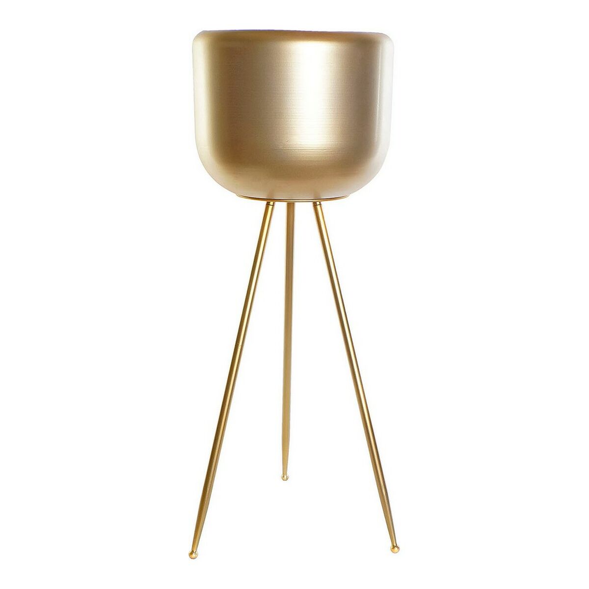 Planter DKD Home Decor Golden Metal (36 x 36 x 84 cm)