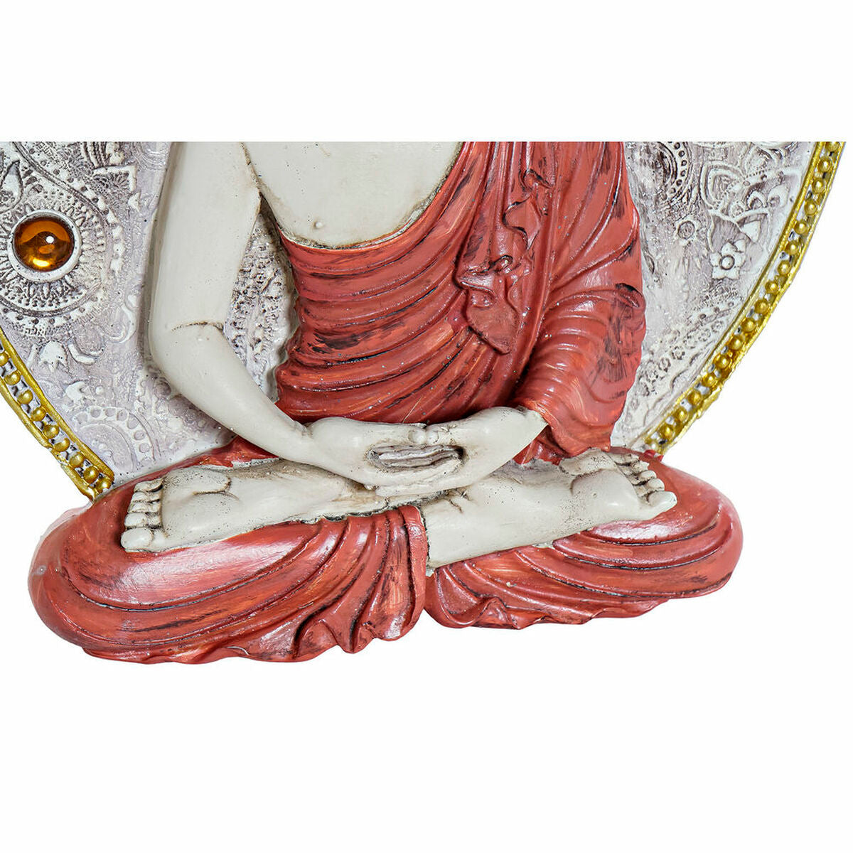 Wall Decoration DKD Home Decor Buddha Resin (19.3 x 3.7 x 27.3 cm) (3 pcs)